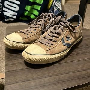 John Varvatos x Converse Leather Sneakers - Size 10